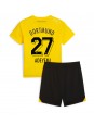 Borussia Dortmund Karim Adeyemi #27 Domácí dres pro děti 2023-24 Krátký Rukáv (+ trenýrky)